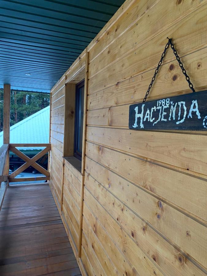 Hacjenda - Domek Caloroczny Krasnobród Exterior foto